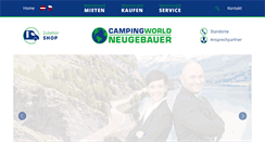 Desktop Screenshot of camping-world.at